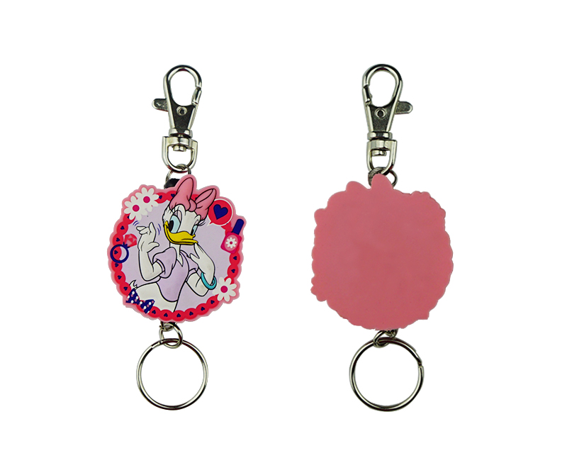 硅膠易拉得鑰匙扣